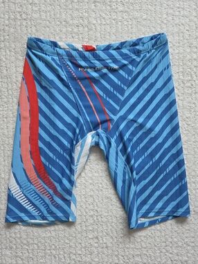 My Kilometre Men’s Swim Trunks Swimsuit Sz Large Triathlon Racing